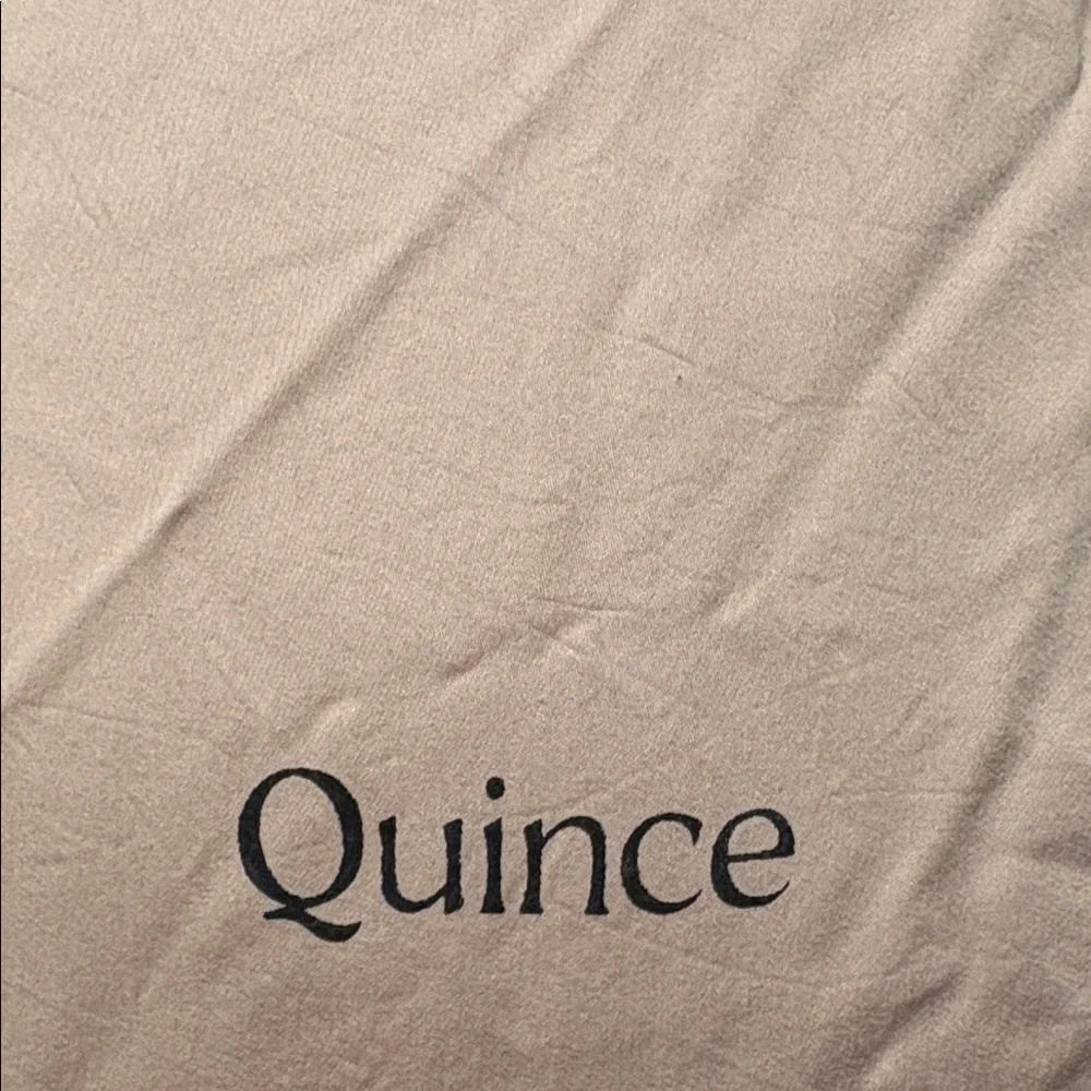 QUINCE Bamboo Duvet Cover Full/Queen Sand